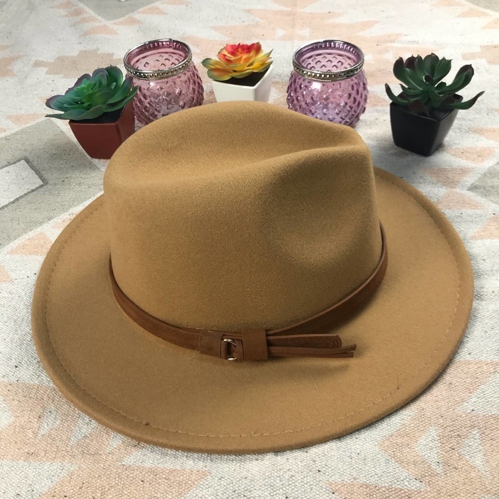 Boho Chic Panama Hat - Picture 3 of 3